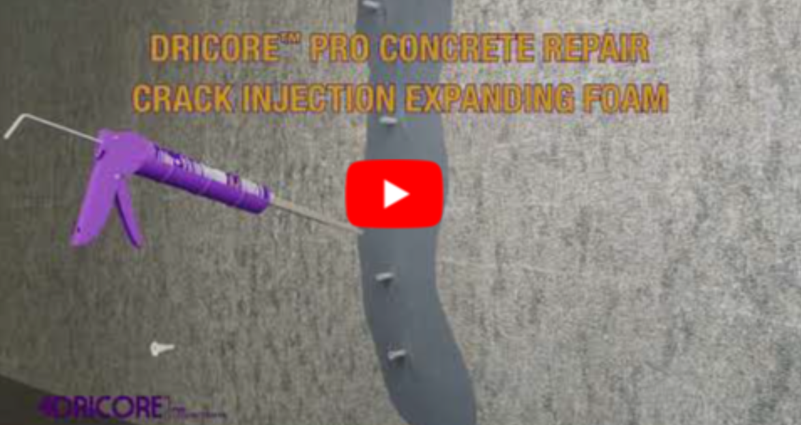 DRICORE PRO Concrete Repair Kits - Features and Benefits (Single-Tubes)