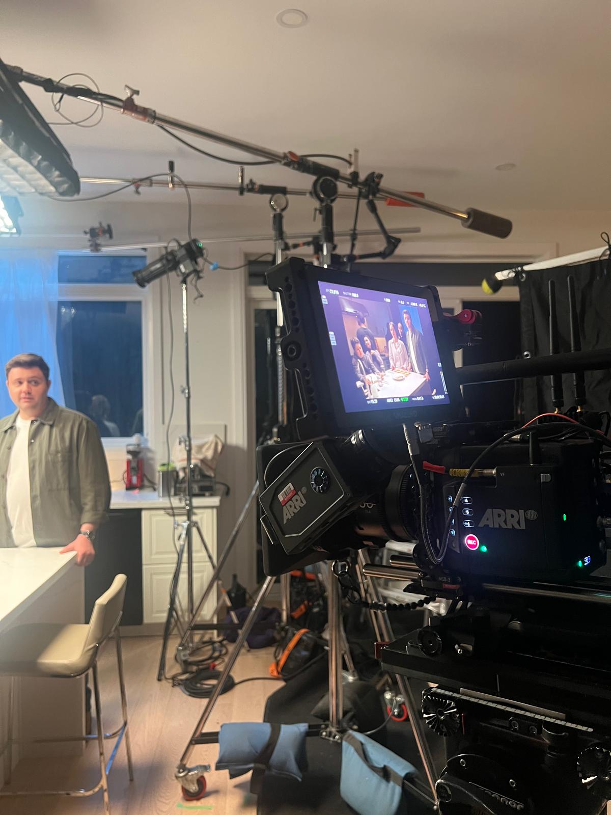 Behind the scenes
